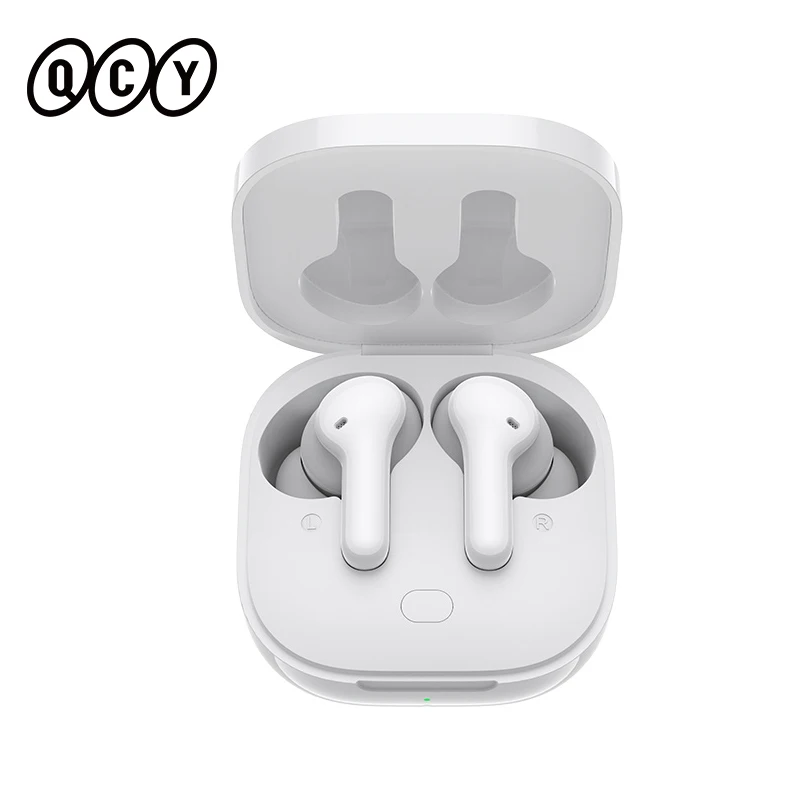 QCY-T13 Auscultadores Sem Fio, Bluetooth 5.1 Fones De Ouvido, TWS Drivers, 40h Longo Playtime, Carregamento Rápido, 4 Mic, ENC HD Chamada Earbuds, 7,2 milímetros