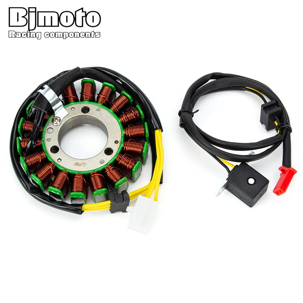 Bobina de estator + regulador retificador com junta para Kawasaki KLE400 KLE500 Vulcan 454 500 ER5 EX4 GPZ400S GPZ500S EN400 Twin - Image 3