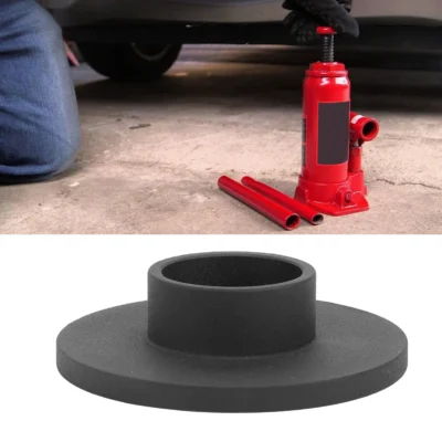 Adaptador de almofada de elevação de garrafa plana de 6 toneladas aumenta a segurança de levantamento almofadas de suporte de jack de alta resistência para sela de jack de 1.25 polegadas