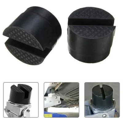 1pc universal entalhado jacks do carro almofada de borracha jacks de alta resistência disco de levantamento para reparo automotivo anti-deslizamento jacking ferramenta