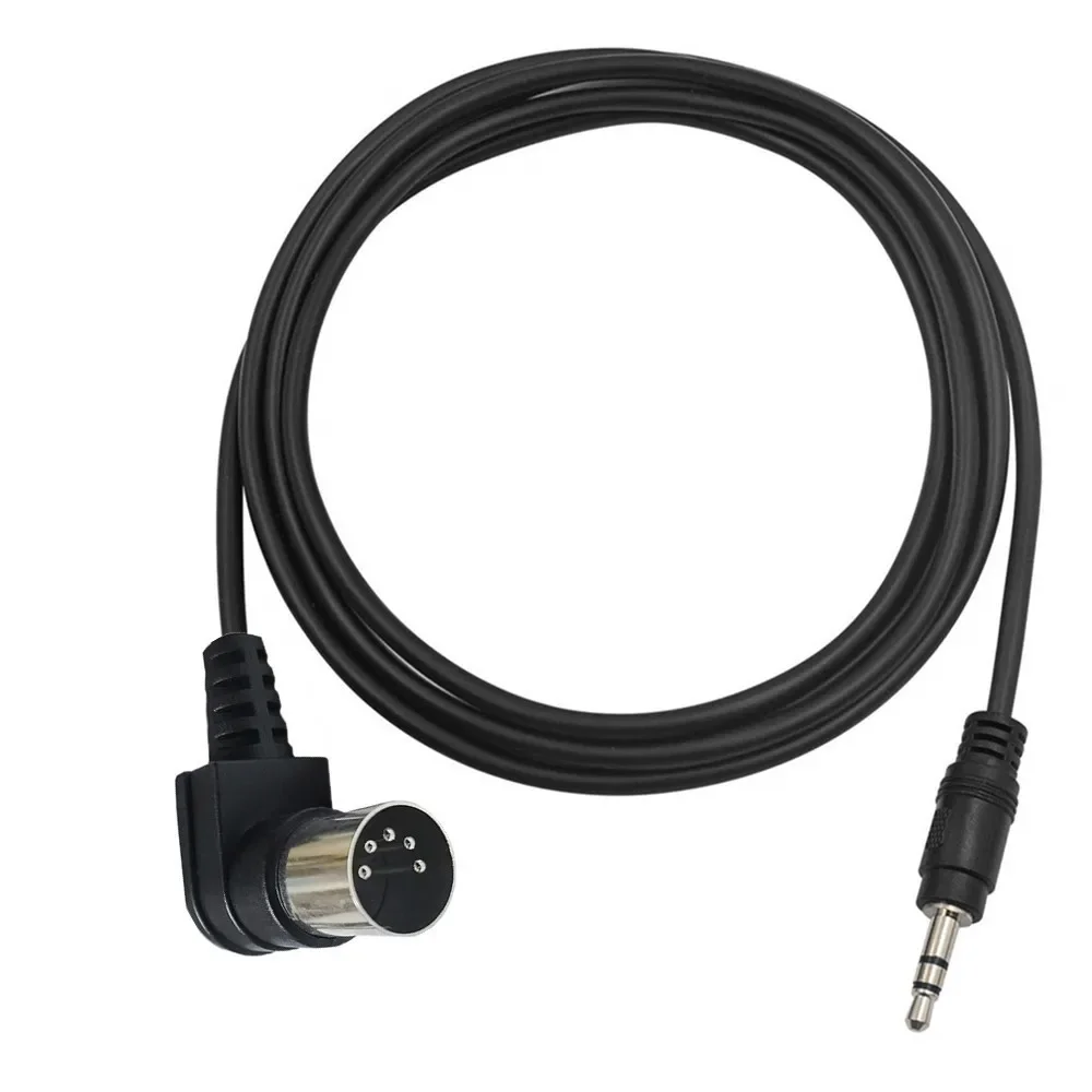 Cabo de Áudio Jack Estéreo para Microfone MIC, 5 Pinos, Aux Macho para MIDI Din, Alta Qualidade, 3.5mm, 0.5 m, 1.5 m, 3m - Image 4