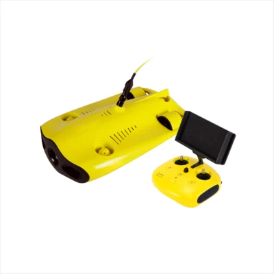 Perseguindo ROV MINI Drone Subaquático de Mergulho Para 330 pés/100 Metros 4K 1080P 12MP UHD Câmera Subaquática Remota e Controle Remoto por APP