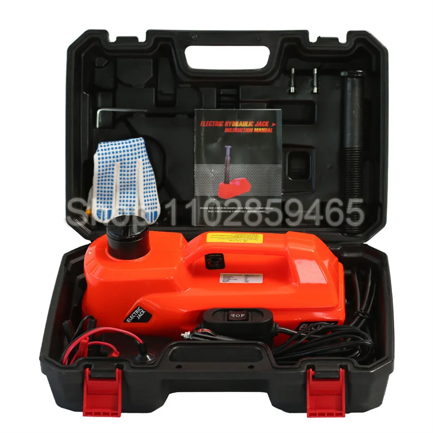 Gato de carro elétrico 155-530mm 5t ferramenta de elevação equipamento de emergência ferramenta de reparo de carro elétrico hidráulico para suv garagem - Image 5