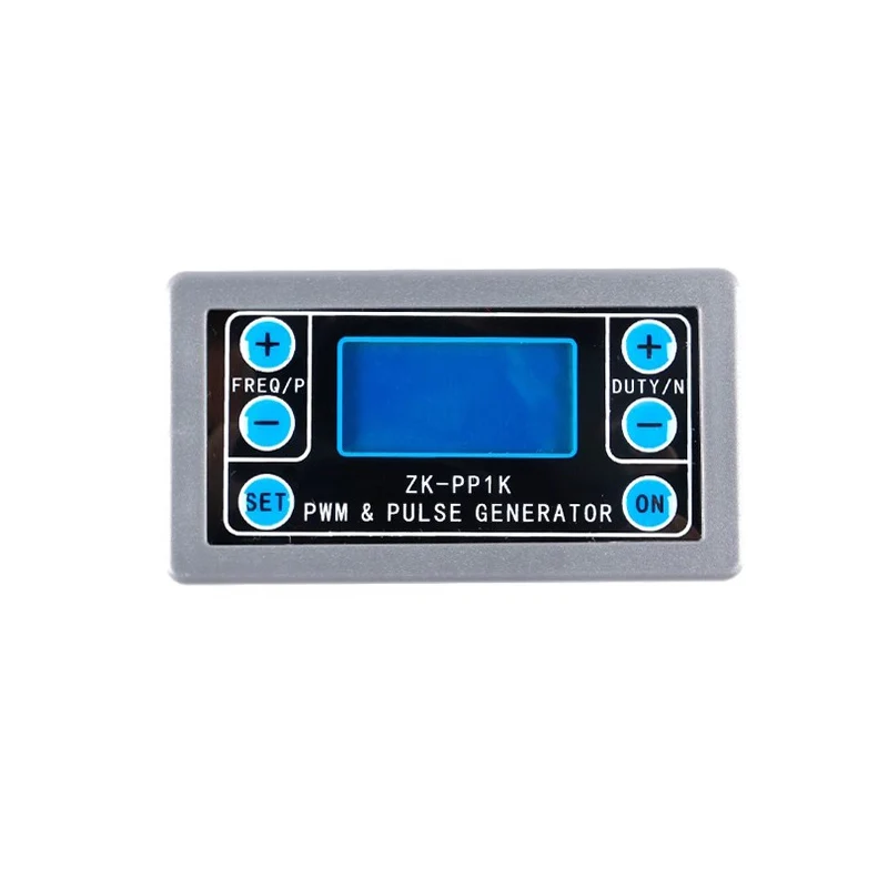 Gerador de sinal pwm lcd de modo duplo ZK-PP1K 1 canal 1hz-150khz pwm ciclo de trabalho de frequência de pulso gerador de onda quadrada ajustável - Image 4