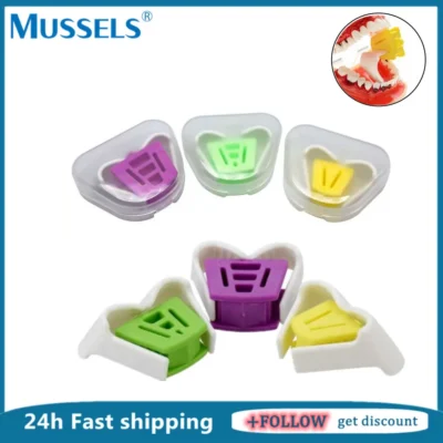 1pc dental boca língua prop guarda kit silicone boca prop abridor mordida bloco almofada oclusal autoclavável retrator de odontologia oral