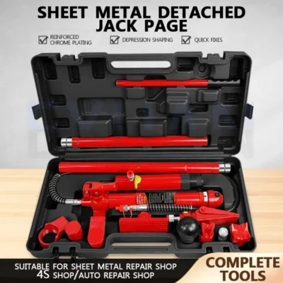 4T Automotive Sheet Metal Reparação Separável Hidráulica Jack Concave Correção plástica do desenho do reparo hidráulico separável Jack da depressão do reparo automotivo da chapa metálica 4T Jack levantamento hidráulico