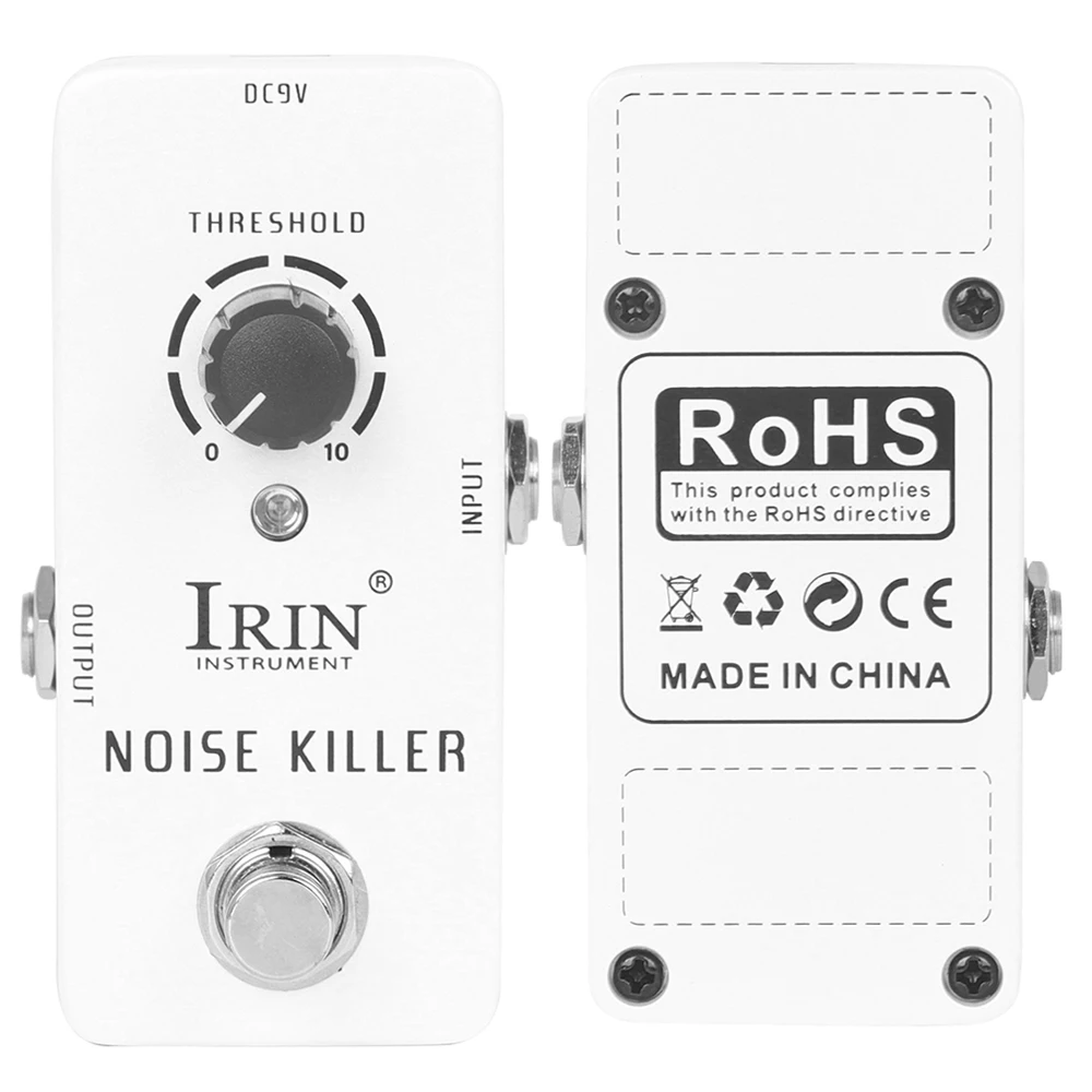 IRIN-Pedal Retro Efeito Guitarra, Overdrive, máquina de Raive, Dynamic Comp, Noise Killer, Flex Boost, tubo Sonho, Tremolo - Image 6