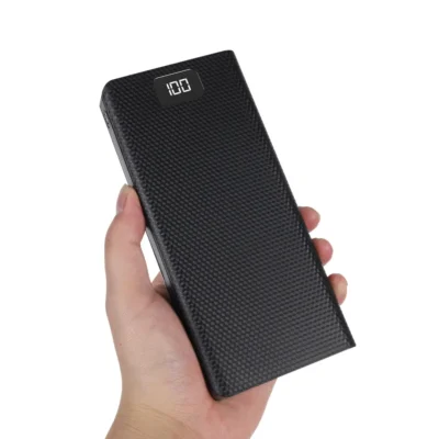 Diy 18650 power bank caso externo 5v usb tipo c bateria caixa de armazenamento de carga escudo sem bateria para iphone xiaomi huawei