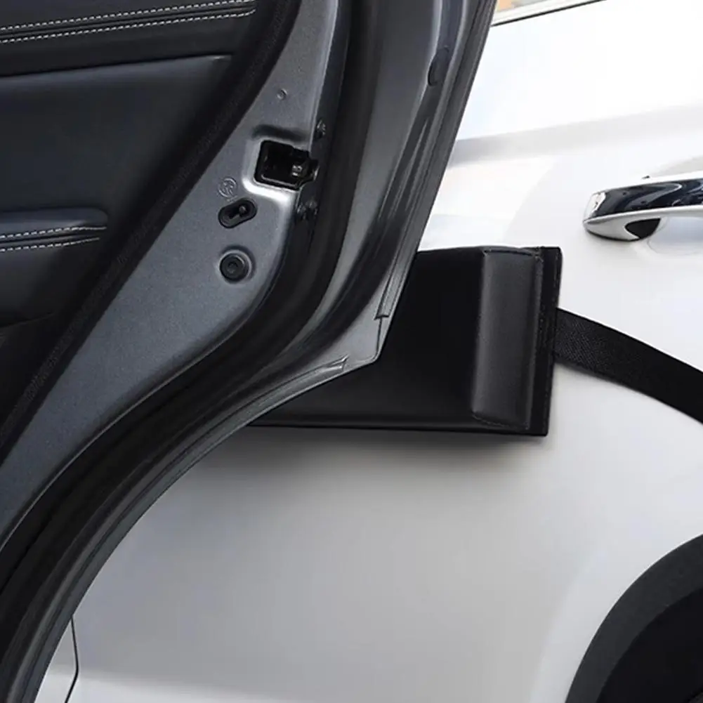 98x11x4cm protetor de porta de carro magnético dobrável estilo conectado corpo borda lateral guarda decorativa anti-risco tiras de proteção - Image 2
