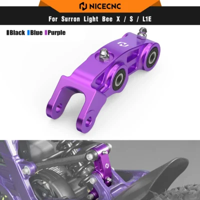 Nicecnc para surron light bee x s l1e bicicleta elétrica da sujeira ligação de suspensão traseira de alumínio para segway x160 x260 2023 2024 2025