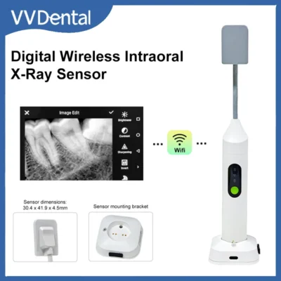 Vvdental digital sem fio sensor máquina de raios x portátil sistema de imagem intraoral para conexão wi-fi equipamentos odontológicos