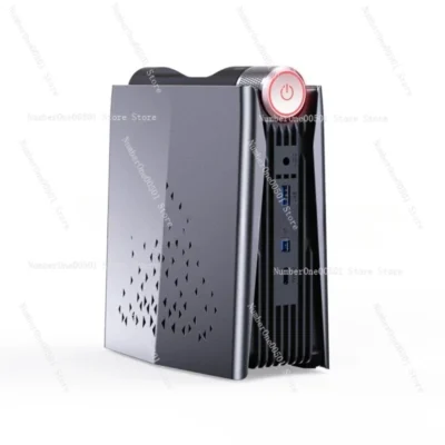 Novo Mini PC Gamer AM08 PRO 2023 Ryzen 9 6900HX DDR5 4800MHz 32GB 64GB RAM 512GB 1TB M.2 NVMe SSD Computador de Mesa Vertical