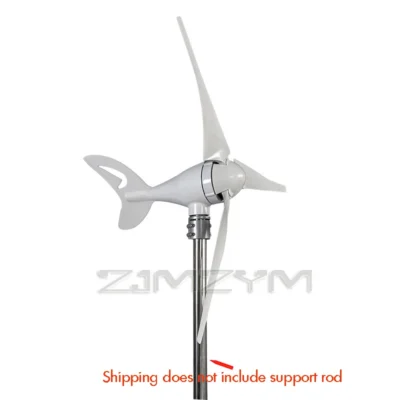 Turbina eólica de eixo horizontal, equipamento de fonte de alimentação de turbina eólica para sistema de monitoramento de 100/200/300W, turbina eólica conectada à rede