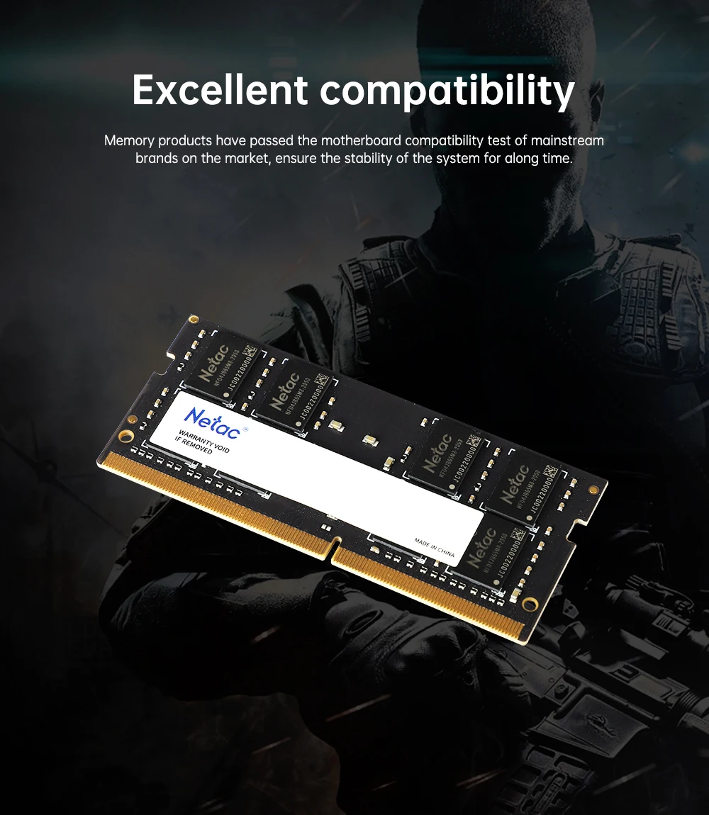 Memória para laptop Netac Ram DDR4 2666Mhz 3200Mhz DDR4 4GB 8GB 16GB So-Dimm Memoria Ram DDR4 Notebook Laptop PC - Image 6