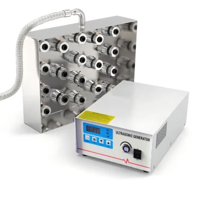 Máquina de Limpeza por Ultrassom: Placas de Cavitação, Transdutor e Gerador 28kHz/40kHz, Vibradores Ultrassônicos Imersíveis para Limpeza Profunda