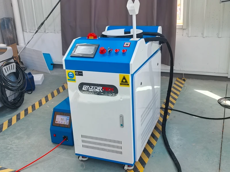 Máquina de solda a laser portátil raycus 1200w 1500w 2000w 3000w com display de alta resolução soldador a laser de fibra de aço inoxidável - Image 4