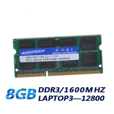 Kembona-ram ddr3 para notebook e notebook, ddr3, 8gb, pc12800 --- ram, 1600mhz, 1.5v, so-dimm, para todas as placas-mãe