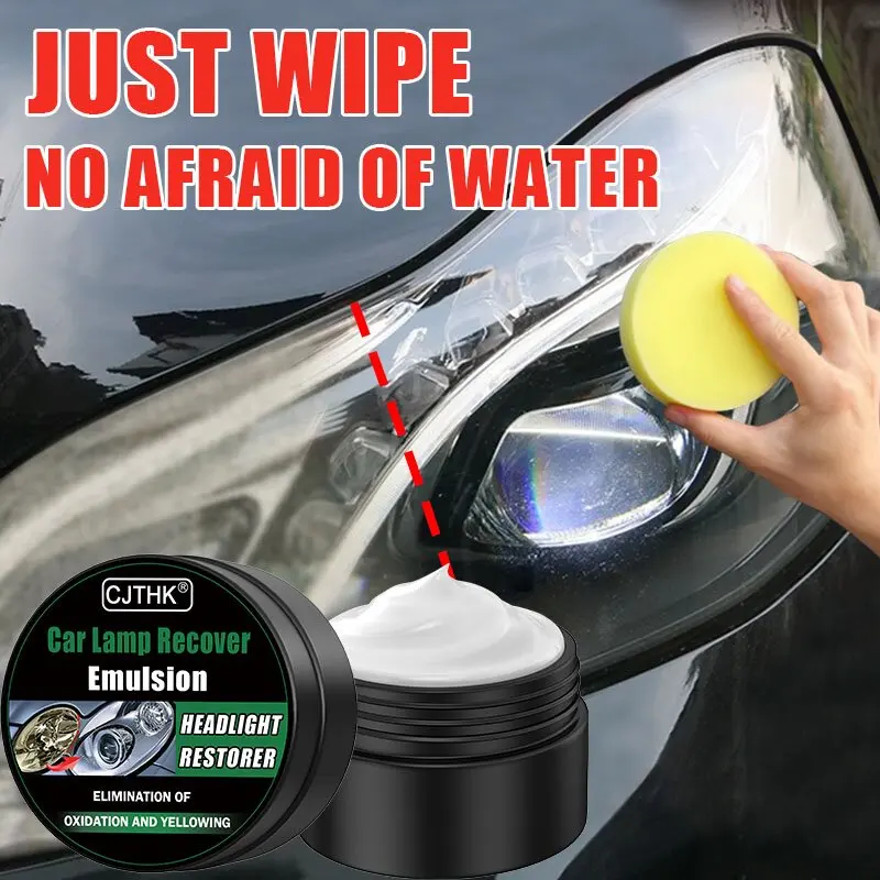 Kits de polimento para restauração de farol de carro, removedor de arranhões, pasta de limpeza para reparo, remoção de oxidação, líquido polonês - Image 2