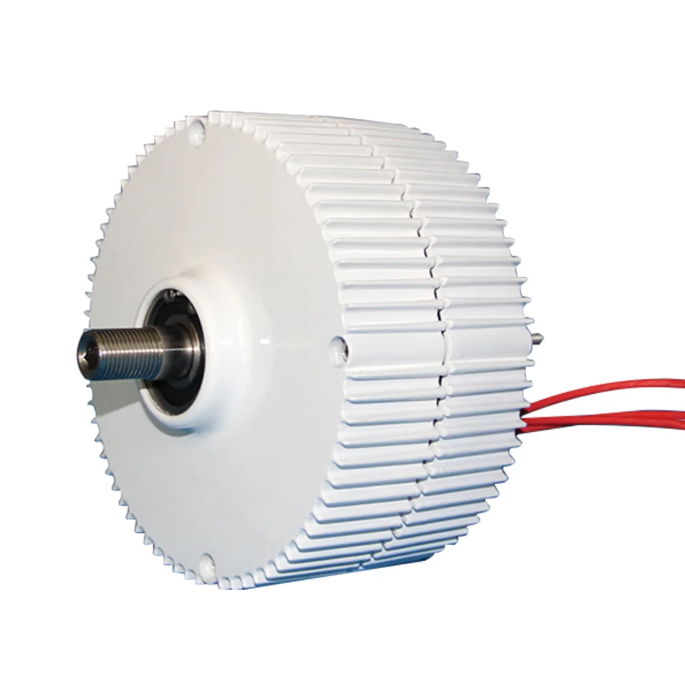 Gerador de 300w, 400w, 500w e 600w, 12v, 24v e 48v, 3 fases, ímã permanente, alternadores ac para motor eólico, turbina de água, diesel - Image 5