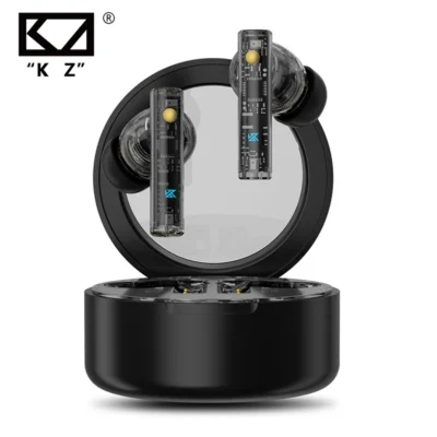 KZ Carol ANC True Wireless TWS Bluetooth 5.3 Fone de ouvido 6 microfones com cancelamento de ruído ativo Fones de ouvido estéreo à prova d'água
