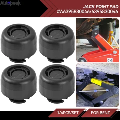 Jack Pad para Mercedes Benz Vito, Lift Jacking Point, Suporte Plug Plate Block, Sob o carro, Vito W639, W477, A6395830046, 6395830046, 1Pc, 4Pcs