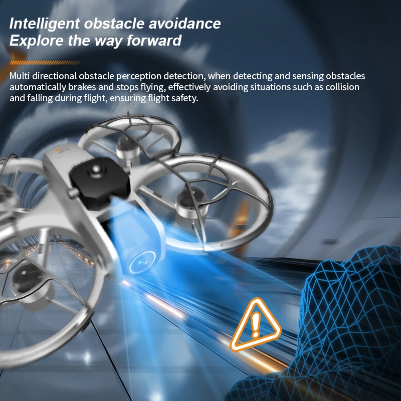 Novo z4 z4 drone 4k hd fotografia aérea sem cabeça motor sem escova fluxo óptico câmera dupla evitar obstáculos com tela drone brinquedo - Image 5