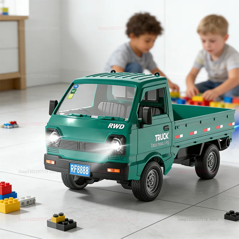 Brinquedo Quente Carro Controle Remoto 1:16 com Drift, Escalada, Spray, Luzes LED, Presentes para Meninos, Brinquedos Off-Road para Crianças e Adolescentes - Image 3