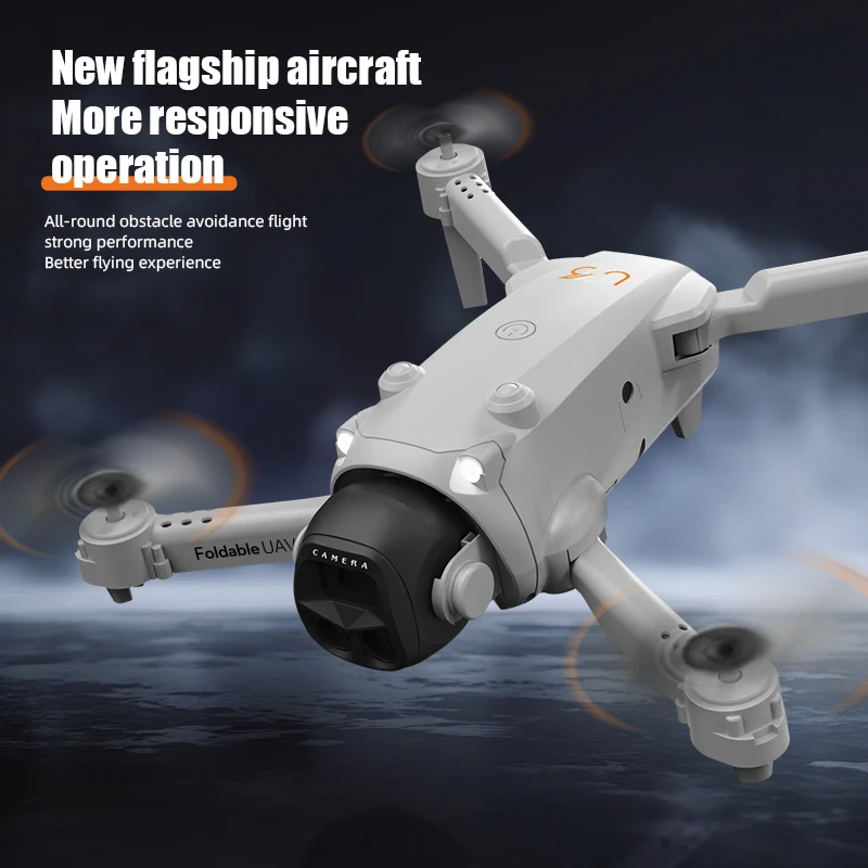 Xiaomi lu36 drone 8k profissional hd câmera dupla 5g wifi gps motor sem escova inteligente evitar obstáculos quadcopter uav novo - Image 2