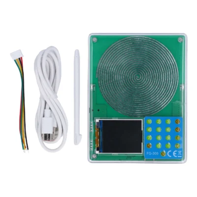 Gerador de Sinal DDS FG-300 0.010.001Hz-200KHz, Módulo de Fonte de Sinal de Frequência, Onda Senoidal + Onda Quadrada + Onda Dente de Serra