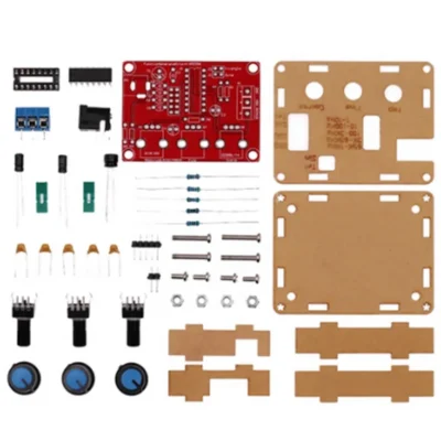 Gerador de Sinais de Alta Precisão XR2206 Kit DIY Gerador de Funções Ondas Senoidal Triangular Quadrada Frequência Ajustável