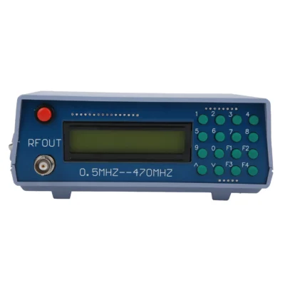 Módulo gerador de sinal gerador rf 800hz 0.5mhz-470mhz gerador de sinal rf módulo de áudio fonte de sinal condicionado rádio