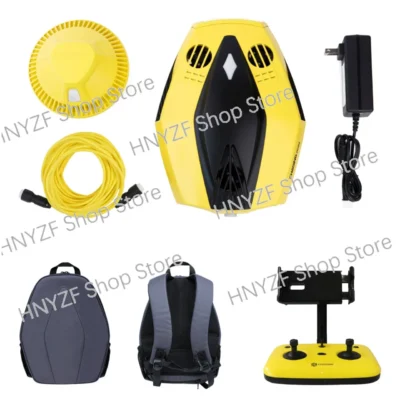 Drone subaquático 4K com braço robótico Ai Vision Lock 360 Movimento omnidirecional Rov subaquático