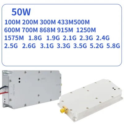 Unidade geradora de radiofrequência siana, 50w, varredura sianal 380-490mhz 520-650mhz 760-870mhz 2400-2500mhz