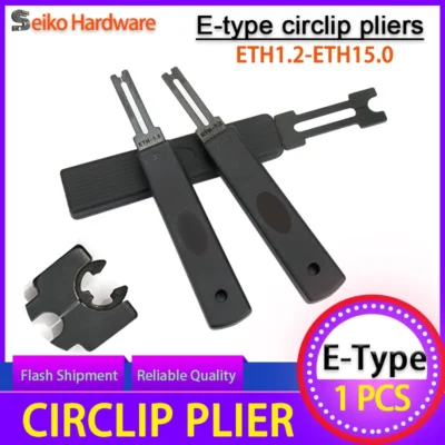 ETH1.2-ETH15.0 para adaptar ao diâmetro externo de 3-30mm Alicate tipo E Alicate de anel de pressão 1pcs