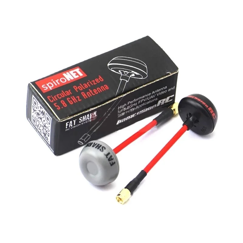 Antena cogumelo RHCP FatShark 5,8 GHz - FPV RX/TX de longo alcance com SMA macho e RP SMA baixa latência para drones de corrida e óculos DJI - Image 5