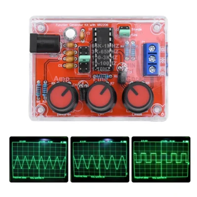 Processador De Sinal De Frequência Ajustável, Sine Triângulo Quadrado Saída, Gerador De Sinal, XR2206, 1Hz-1MHz, Freqüência Ajustável, XF