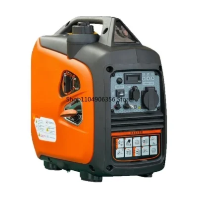 Adequado para acampamento rv doméstico monofásico saída ac/dc gás/gpl 2.5kw silencioso duplo combustível gerador de frequência variável