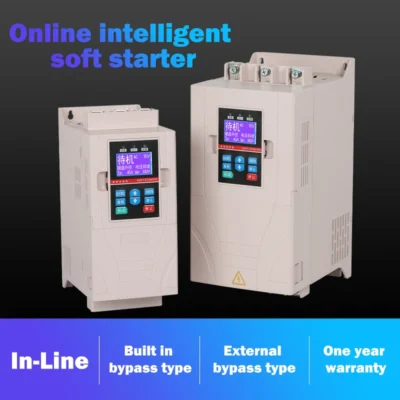 On-line Soft Starter 5.5KW-75KW Trifásico 380V Armário de partida Motor Bomba de água On-line Soft Starter