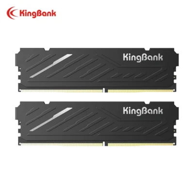 Módulos de memória KingBank KJIB DDR4 Intel de 8GB, 16GB, 1RAM e 8GBx2, 16GBx2, 2RAMs, 3200MHz, Módulo de Memória Dual Channel para Desktop Gaming.