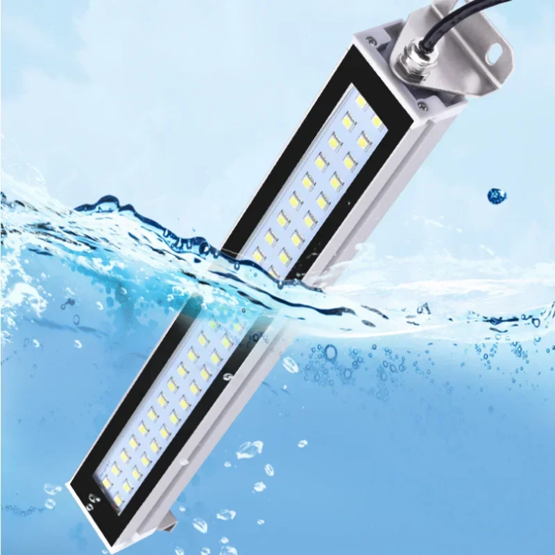 24v/220v conduziu a luz de trabalho da máquina-ferramenta impermeável à prova de óleo à prova de explosão lâmpada cnc torno lâmpada de iluminação liga de alumínio lâmpadas led - Image 2
