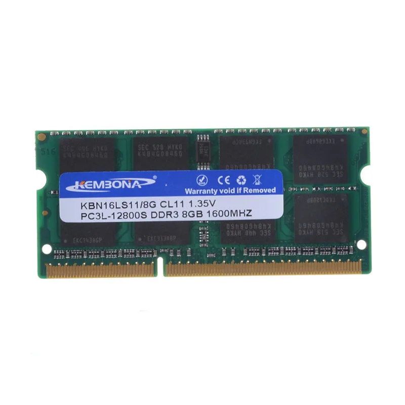 KEMBONA-RAM da memória para o portátil, KBA16LS11/8, 1600Mzh, DDR3, 8GB, DDR3L, 1.35 V, PC3-12800L, 1.35 V - Image 4