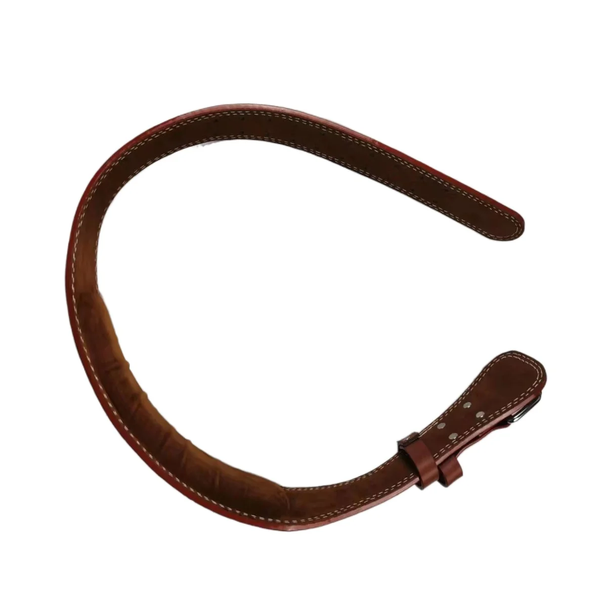 Suporte de cintura esportes cinto de segurança proteção fitness agachamento profundo duro puxar cinto de levantamento de peso couro do plutônio cinto de fitness proteção - Image 6