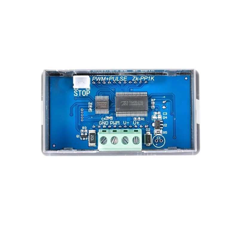 Gerador de sinal pwm lcd de modo duplo ZK-PP1K 1 canal 1hz-150khz pwm ciclo de trabalho de frequência de pulso gerador de onda quadrada ajustável - Image 6