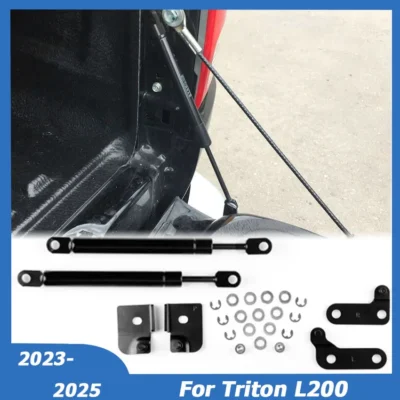 Para mitsubishi triton l200 2023-2025 traseira bagageira lento amortecedor de gás strut primavera adaptada haste hidráulica acessórios do carro