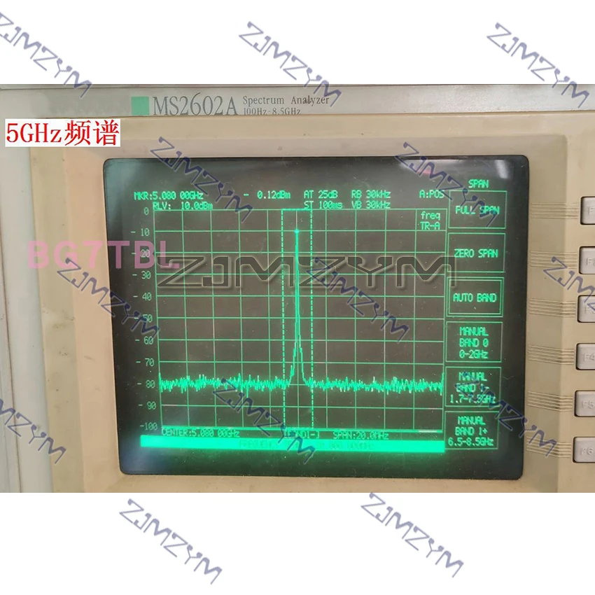 Gerador de sinal de banda larga, 8ghz, fonte de sinal, modulação liga-desliga WB-SG1 - Image 4