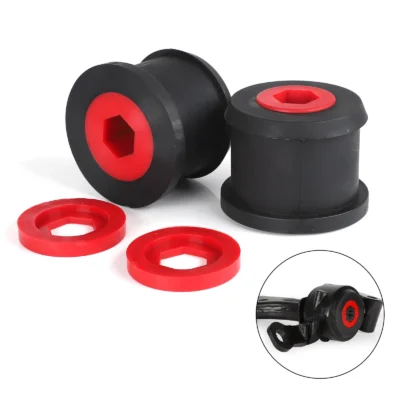 Bucha traseira de osso de desejos dianteiro de carro, 2 peças para mini cooper r50 r52 r53 r55 r56 r57 r58 r59 bucha de suspensão acessórios automotivos