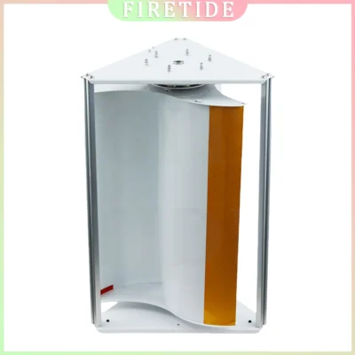 Micro turbina eólica vertical portátil para acampamento ao ar livre, brisa suave, disco de partida, geração de energia coreless