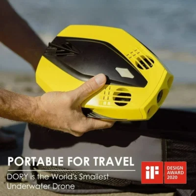 ROV Subaquático com Joystick, Drone à Prova d'Água, GPS, Câmera Subaquática de 15m para Pesca e Mergulho