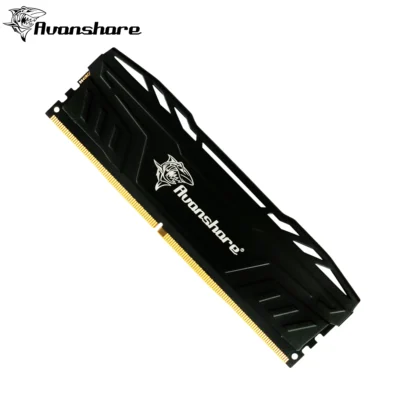 Memória RAM Avanshare com dissipador de calor DDR3 2GB 1600MHz para todas as placas-mãe de desktop Intel AMD