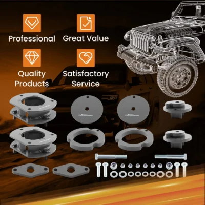 Kit de elevação de nivelamento completo de 2,5" para Jeep Grand Cherokee WK2 2011-2019 2020 2021 2022